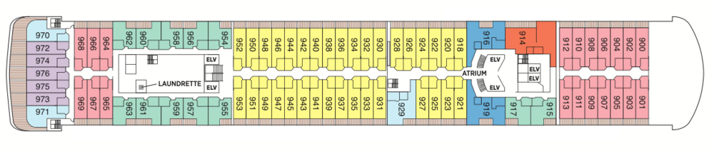 RSSC, Seven Seas Voyager, Deck Plan 9.png